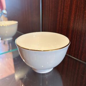 Royal Crafton First Love English Fine Bone China Gold Trim Cereal/Soup Bowl